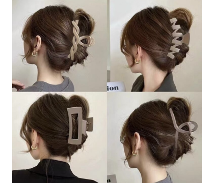Pinces à Cheveux Beige (8 pièces) par AYA PARIS