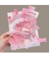 Pinces à Cheveux Rose Clair (8 pièces) par AYA PARIS