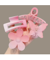 Pinces à Cheveux Rose Clair (8 pièces) par AYA PARIS
