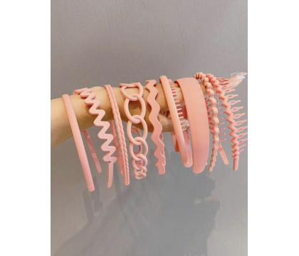 Serre Tête Rose (9 pièces) par AYA PARIS
