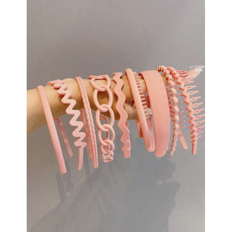 Serre Tête Rose (9 pièces) par AYA PARIS
