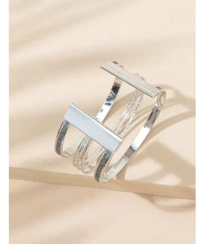 Bracelet ajouré Gris par AYA PARIS