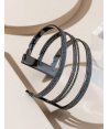 Bracelet ajouré Noir par AYA PARIS