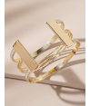 Bracelet ajouré Doré et Argent  par AYA PARIS