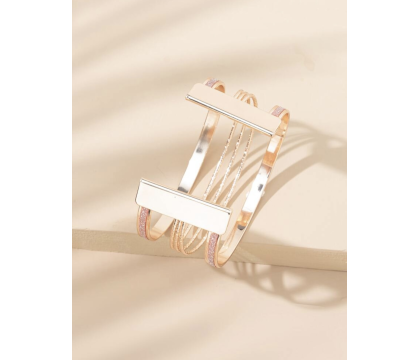 Bracelet ajouré Rose par AYA PARIS