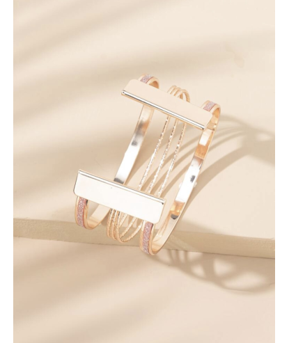 Bracelet ajouré Rose par AYA PARIS
