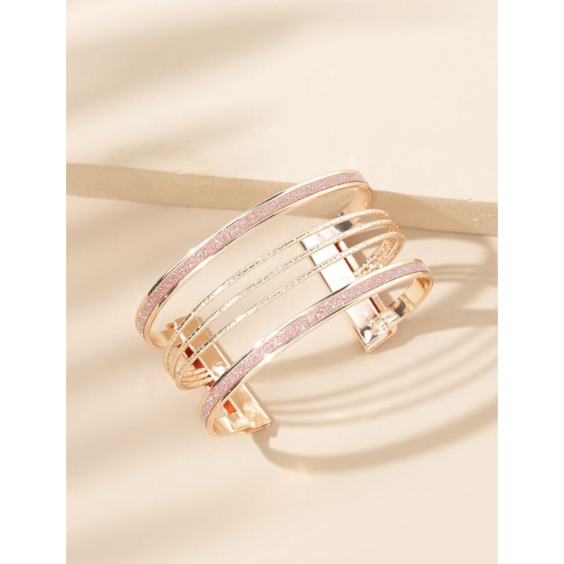 Bracelet ajouré Rose par AYA PARIS