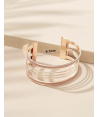 Bracelet ajouré Rose par AYA PARIS