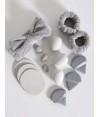 Coffret Princesse Gris Claire (15 pièces) par AYA PARIS Coffret Princesse Gris Claire (15 pièces) par AYA PARIS